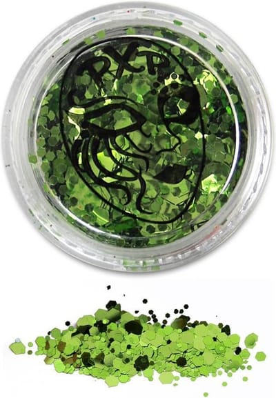 PXP Glitter Tropical Green Grove glitter