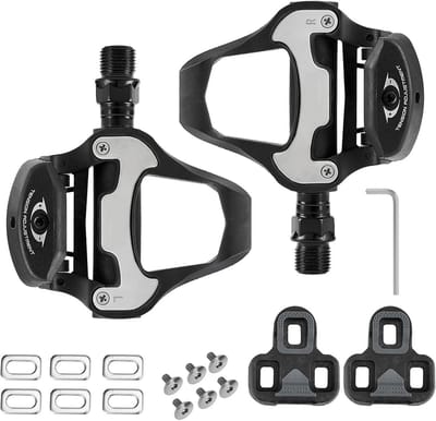 Fietspedalen - Platte MTB pedalen - Fietsen verbeteren - Aluminium legering - 9/16 inch - Zwart