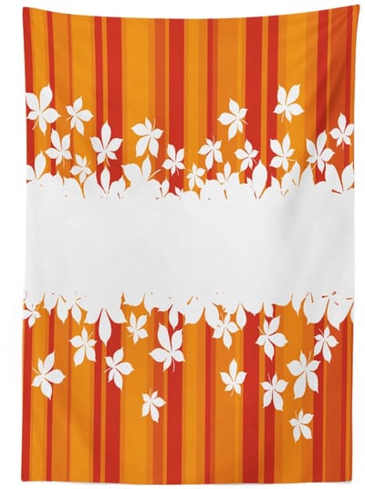 ABAKUHAUS Tafelkleed 140x200 cm – Satijn, Strepen, Binnen/Buiten