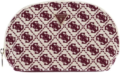 GUESS Cosmetische tas Dome Cosmetic Pouch Merlot Veelkleurig