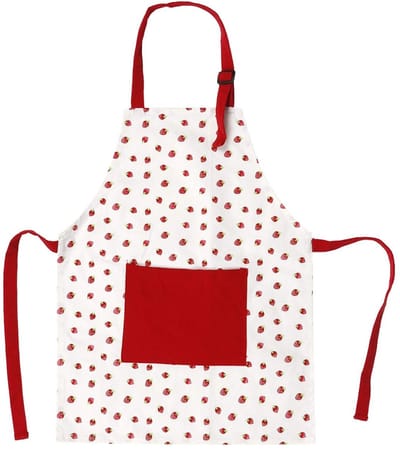 Dailygoods- Schort Kinderen - Katoen - Ademend - Groot Vak - 50x40 cm - Nieuw - Comfortabel - Kinderschort