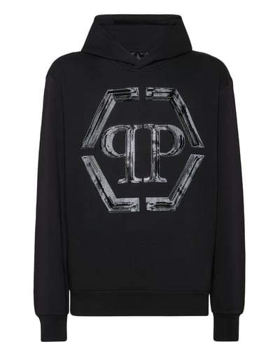 Sweatshirt Met Capuchon Hexagon