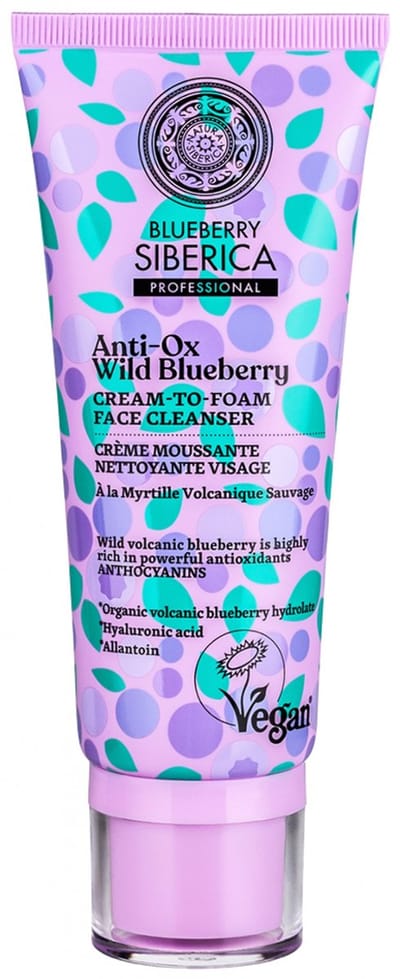 Natura Siberica Bosbes Siberica Gezichtsreinigingsschuim 100 ml