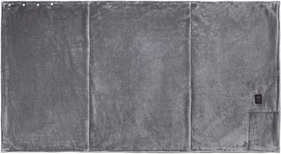 Elektrische Deken - Verwarmingsdeken Warmtedeken - Warm Blijven - Snelle Verwarming - 150 x 80 cm - Grijs