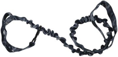 Dailygoods- Hondenriem met dubbele handgreep - Elastisch touw - Veiligheidsgordel voor auto - Nylon - Lengte 110-160 cm - Duurzaam materiaal - Hondentuig