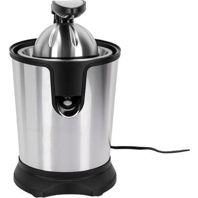 400ML Extracteur de Jus Électrique Noir Anti-rouille Automatique en Acier Inoxydable Machine à Jus de Fruits pour Usage Domestique L