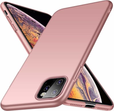 ShieldCase Ultra thin case geschikt voor Apple iPhone 11 Pro Max - roze - Stijlvolle en Dunne Cover - Slank en Lichtgewicht Hoesje - Flexibele en Slanke Case - Lichtgewicht Telefoonhoes