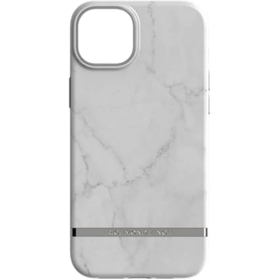 Richmond & Finch Wit Marmer iPhone 14 Cover