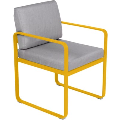Fermob BELLEVIE fauteuil voor de eethoek - C6 Honing structuur - 79 Flanelgrijs