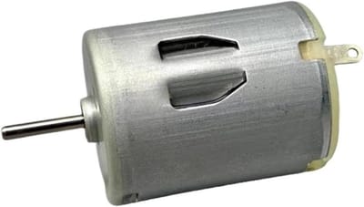 Micro Motor - Kleine Motor - Hobby Projecten - Hoge Snelheid - 24mm Diameter - Zilver