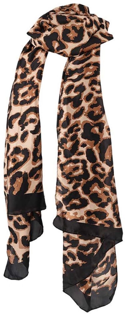 Sarlini Langwerpige Sjaal Leopard