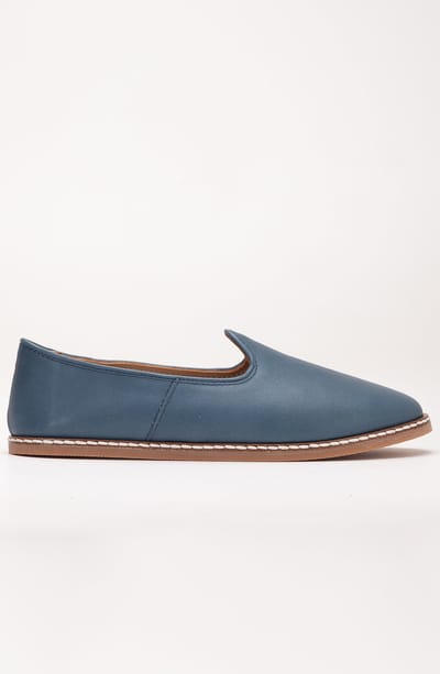 Dalya Leren Instapper Platte Schoenen Dames
