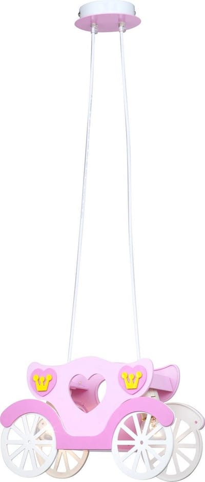 Kinderlamp Globo Kita - Kunststof koets model