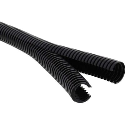 Wiska 10107147 BCAV-48-D-BG Beschermslang (ribbelslang) Grijs 43 mm 25 m