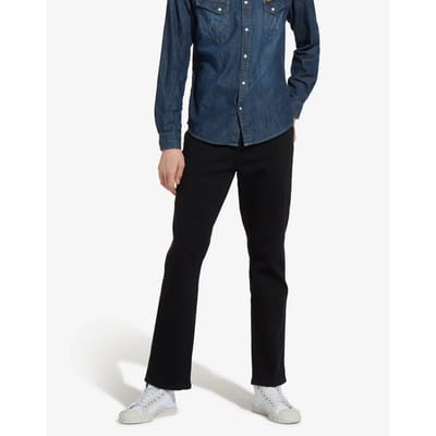 WRANGLER TEXAS BLACK OVERDYE AUTHENTIC STRAIGHT HEREN