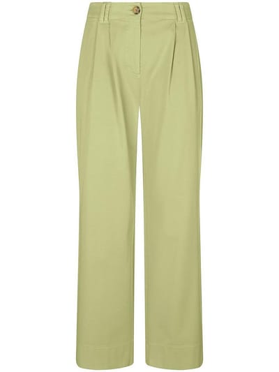 Wide Fit 7/8-broek Van DAY.LIKE groen