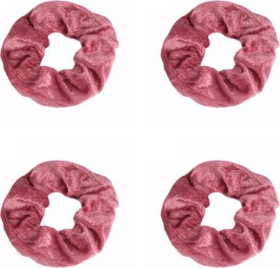 Scrunchies – Velvet Scrunchies – 4x Roze – Roze – 4 stuks – Musthave Haaraccessore – Scrunche Pack – Luxe kwaliteit – Haarelastiek – Elastiekje – Elastiek – Haarwokkel – Haarverzorging – Haarelastiekjes – Haarwikkel