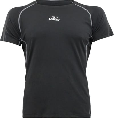 Sport Shirt Endurance heren zwart XS