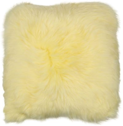 Sheepskin House - Langharig Schapenvacht Kussen - 35x35 cm