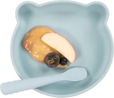 Bo Jungle B-Suction Bear Blauw Bord B500720