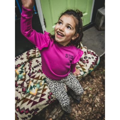 LOOXS Little Meisjes T-Shirt - Maat 92 in de kleur Roze van 95% Cotton 5% Elasthane - 2531-7412-274