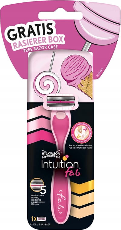 Wilkinson Sword Intuition Scheerapparaat f.a.b. Rasierer Box