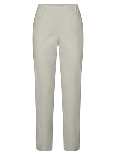 Enkellange Slim Fit-broek Van Peter Hahn beige