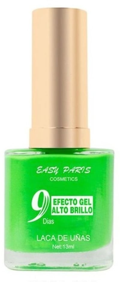 Easy Paris - Nagellak - Fris / Fluor / Neon Groen - 1 flesje met 13 ml inhoud - Nummer 003