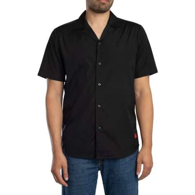 Overhemd Korte Mouw HUGO Ellino T-shirt met korte mouwen