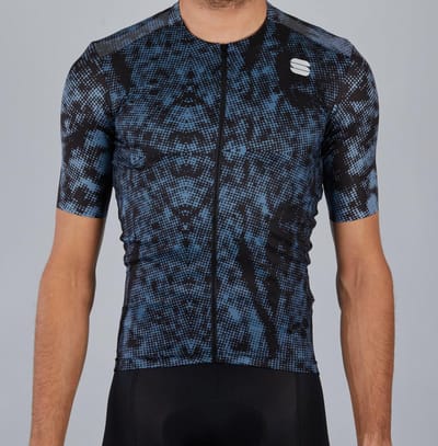 Sportful Fietsshirt korte mouwen Heren Zwart  - ESCAPE SUPERGIARA JERSEY BLACK - 2XL