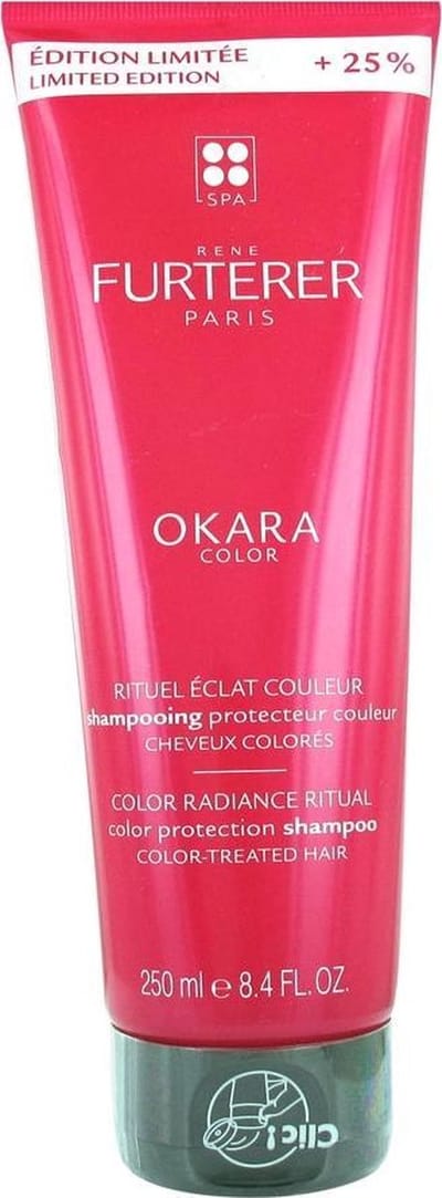 Rene Furterer Okara Color Radiance Ritual Color Protection Shampoo Gekleurd Haar 250ml