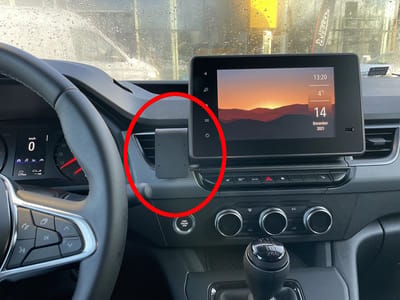 Brodit ProClip houder geschikt voor Renault Kangoo / Nissan Townstar 2022 - Center mount