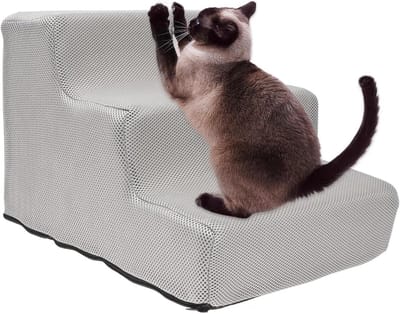 Honden Trap | Wasbare Puppy Ladder | Auto Katten Trap - voor Dierenliefhebbers Thuis Appartement Bed Dagelijks Gebruik Herstelperiode Zonnekamer Slaapkamer Woonkamer Studie Vensterbank