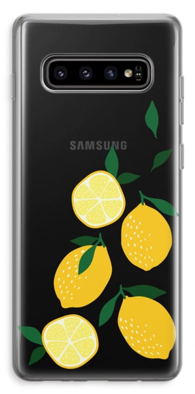 Case Company® - Hoesje geschikt voor Samsung Galaxy S10 Plus hoesje - You're my lemon - Soft Cover Telefoonhoesje - Bescherming aan alle Kanten en Schermrand