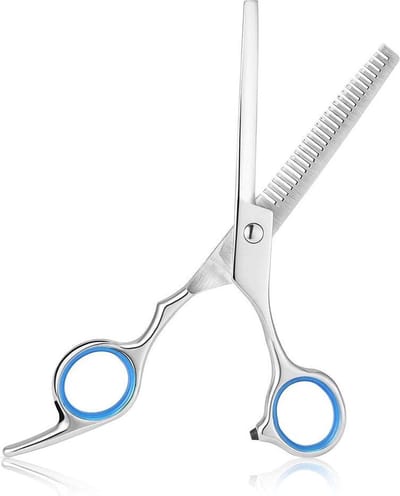 Uitdunschaar - Uitdun schaar - Kappersschaar - Haar uitdunnen - Zilverkleurig - Metaal - 17CM - CHPN