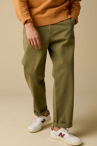 Sissy-Boy - Groene mid-rise chino