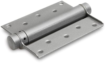 DX Deurveerscharnier enkel 100mm Zilvergrijs