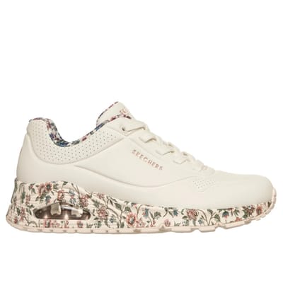 Skechers Uno Safari Time Sneakers wit Synthetisch