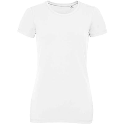 SOLS Dames/Dames Millenium Stretch T-shirt (Wit)