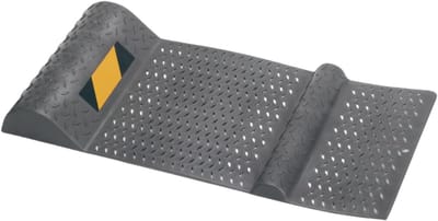 Parkeerstop Garage - Parkeerhulp Banden - Veilig Parkeren - Antislip Wrijvingsontwerp - 52 cm Lengte - Zwart