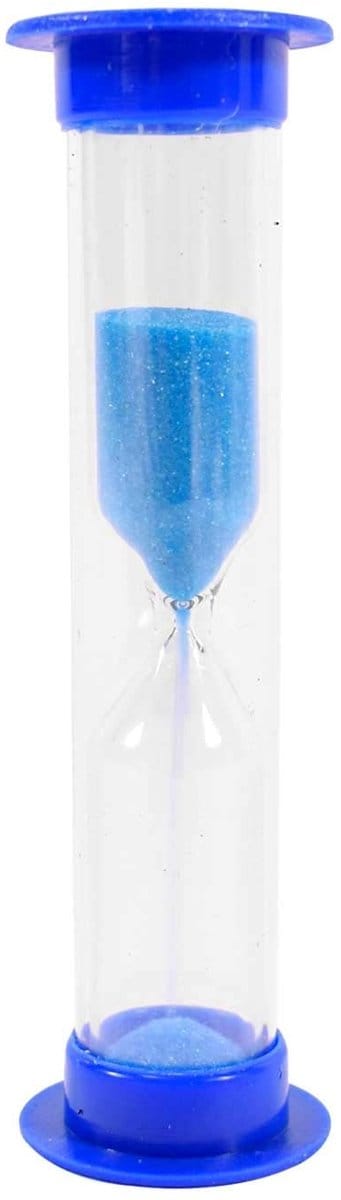 TRIXES 2 Minuten Zandloper Tandartstimer voor Kinderen - Blauw