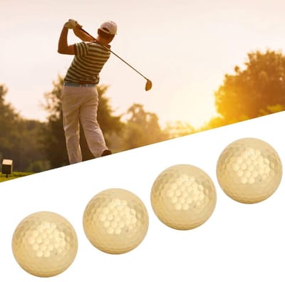 Dailygoods- Golfballen Lichtgewicht - 392 Bijengaten - Golfaccessoire - Hoge Kwaliteit - Verbeterde Speelervaring - Optimale Balvlucht - Golfbal