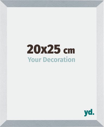 Your Decoration - Fotolijst 20x25 cm - MDF - Aluminium Geborsteld - Mura