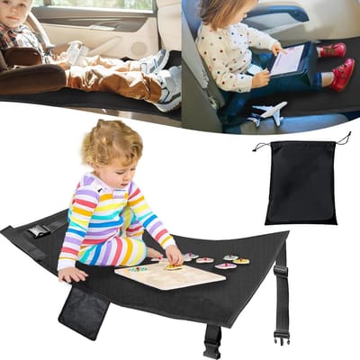 Vliegtuig Voetensteun Kinderen - Reisbed Vliegtuig - Comfortabel Reizen - Verandert Stoel in Bed