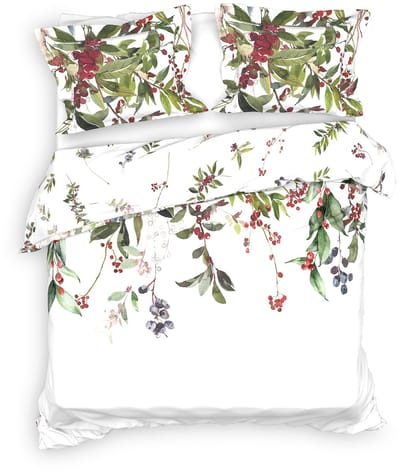 Heckettlane Moires Dekbedovertrek - Lits-Jumeaux XL - Extra Breed - Dekbedovertrek van 100% Katoen-Satijn - 260x200-220 cm - Wit