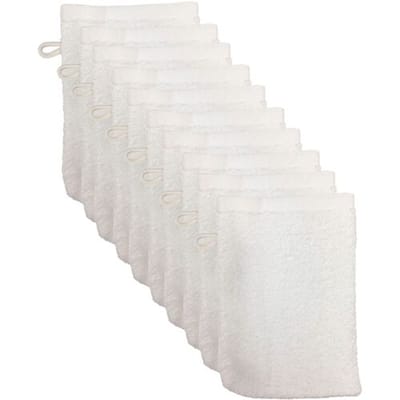 The One Towelling The One Washandjes Wit - 10 stuks