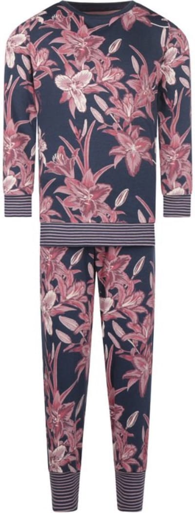 Charlie Choe - Meisjes - Pyjama - Lounge set - Blauw - Lelie - Maat 74/80