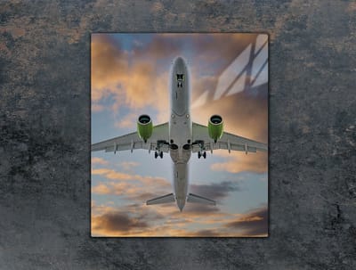 TMK ArtDeko 45x52 - Snijplank - Glas - Bescherming Voor Fornuis - Multitoepassing