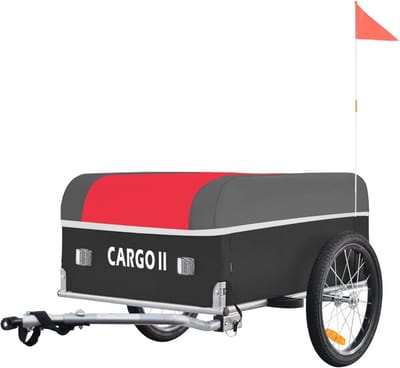 Inklapbare Fietsaanhanger met 130 Liter Volume - Ideaal voor Transport