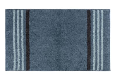 Casilin Badmat Antislip 60x100cm Lima - Waterabsorberende Badkamermat - Wasbaar en Sneldrogend - Voor Douche en Bad - Hoogpolig - Acryl - Rechthoek - Blauw, Ocean